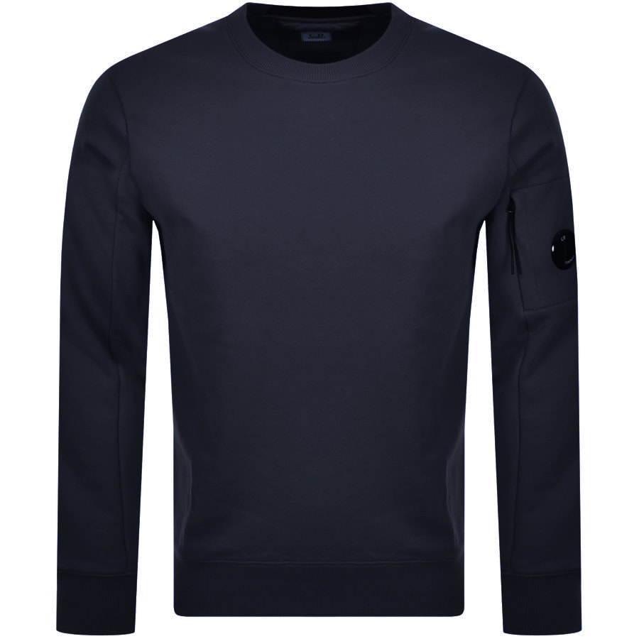 Alternative Image for ProductCP Company Crew Neck Sweatshirt Navy1
